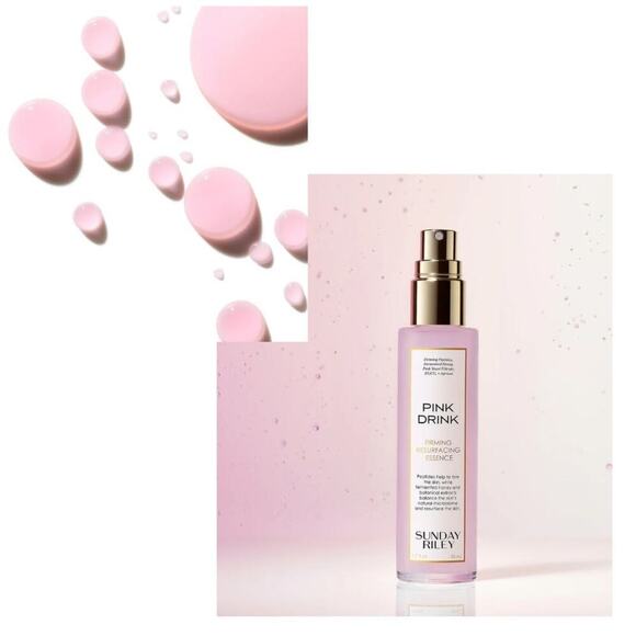 Sunday Riley Pink Drink Firming Resurfacing Essence 50ml/1.7 fl. oz. - Picture 4 of 15